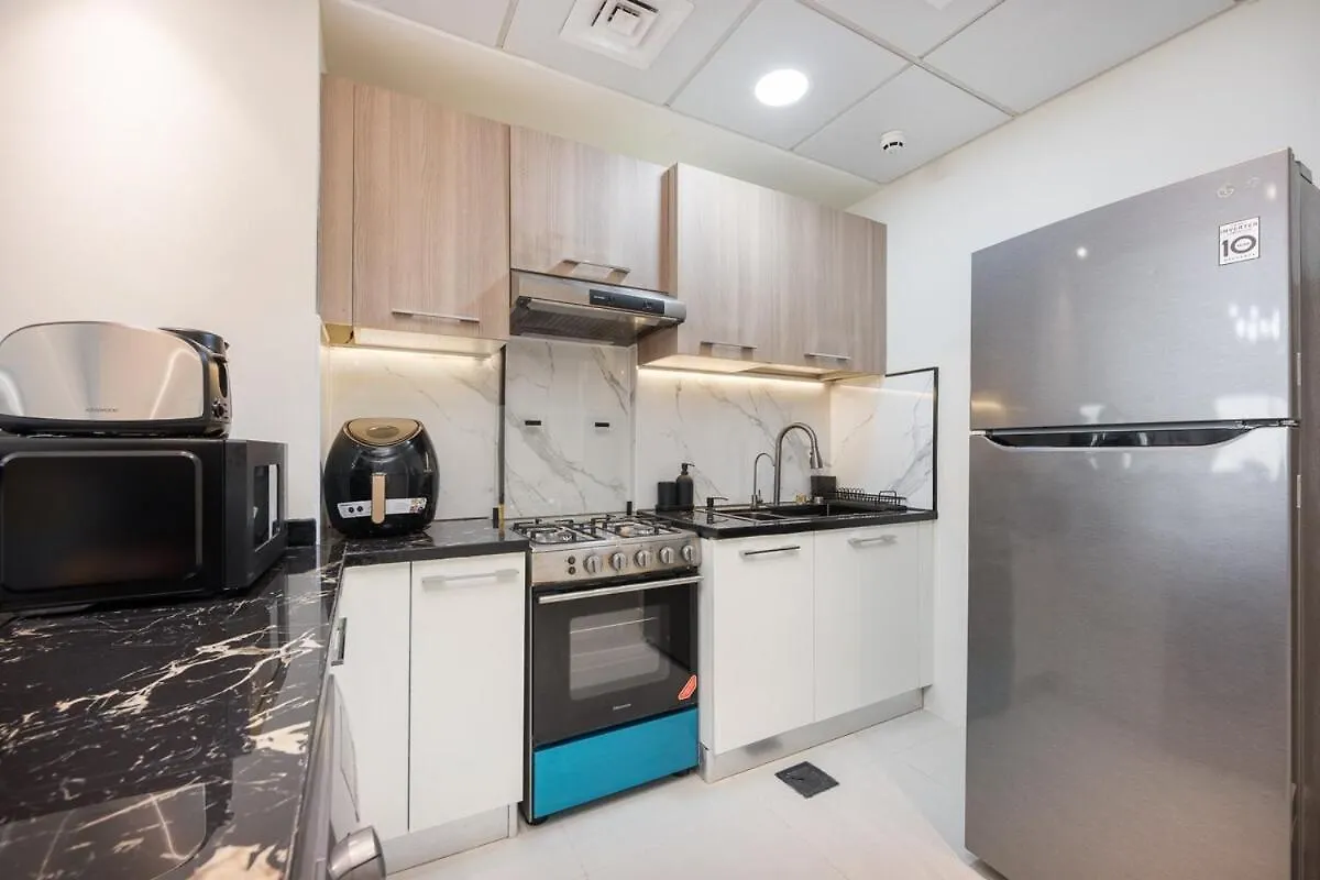 Elegant 1-Bedroom Apartment In Jumeirah Village Triangle With Balcony Bliss Dubai