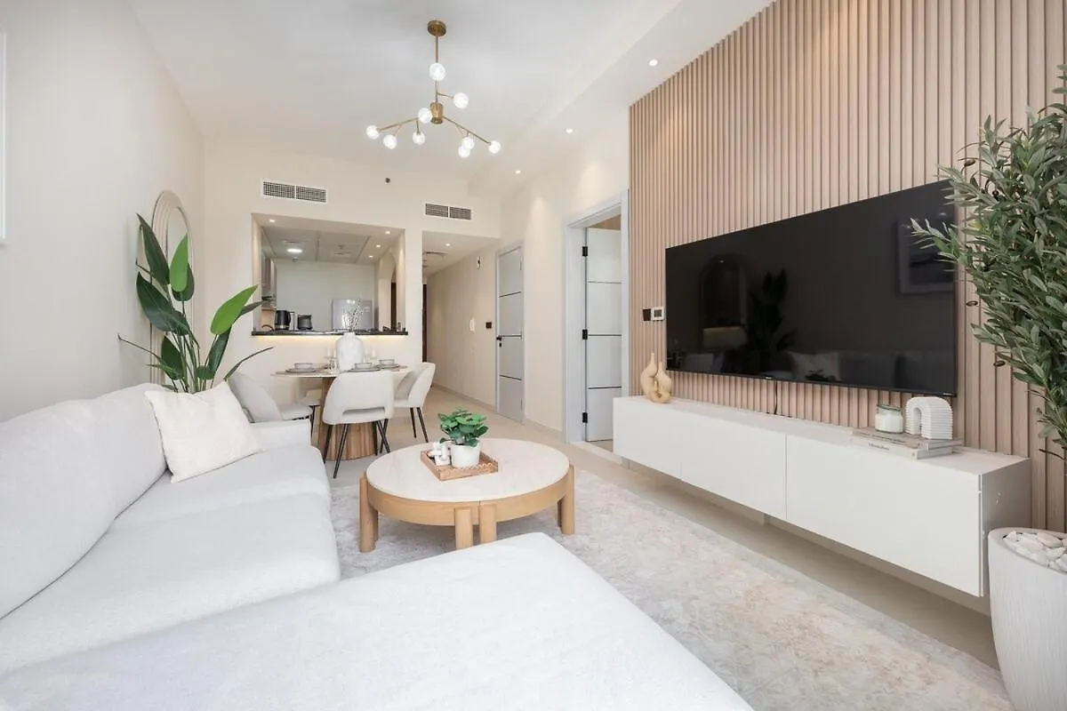 Elegant 1-Bedroom Apartment In Jumeirah Village Triangle With Balcony Bliss Dubai