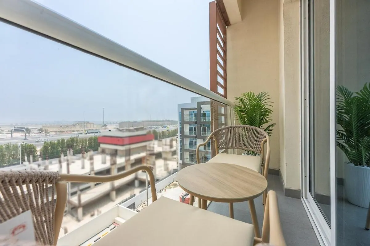 Elegant 1-Bedroom Apartment In Jumeirah Village Triangle With Balcony Bliss Dubai