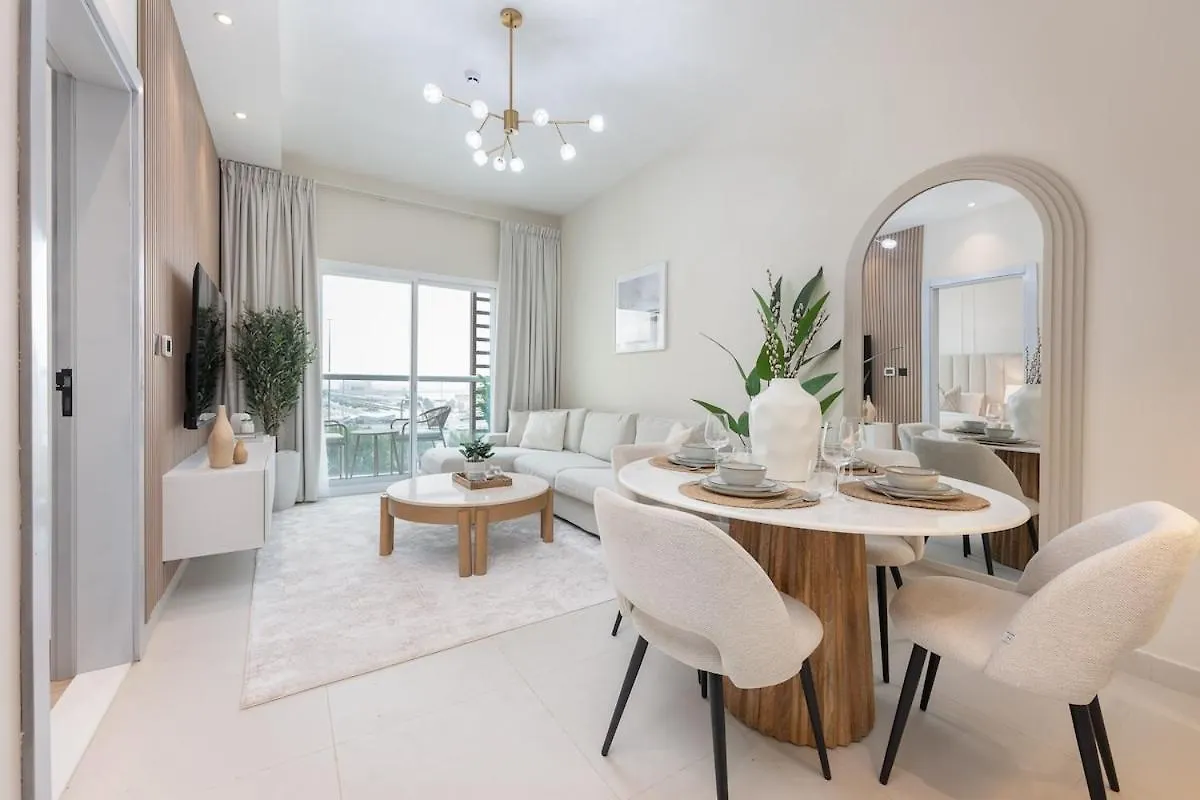 Elegant 1-Bedroom Apartment In Jumeirah Village Triangle With Balcony Bliss Dubai